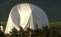 large snow and ice radome